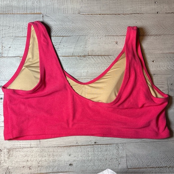 Women’s 4x Bikini Terry Texture In Pink From Old Navy - Picture 4 of 11